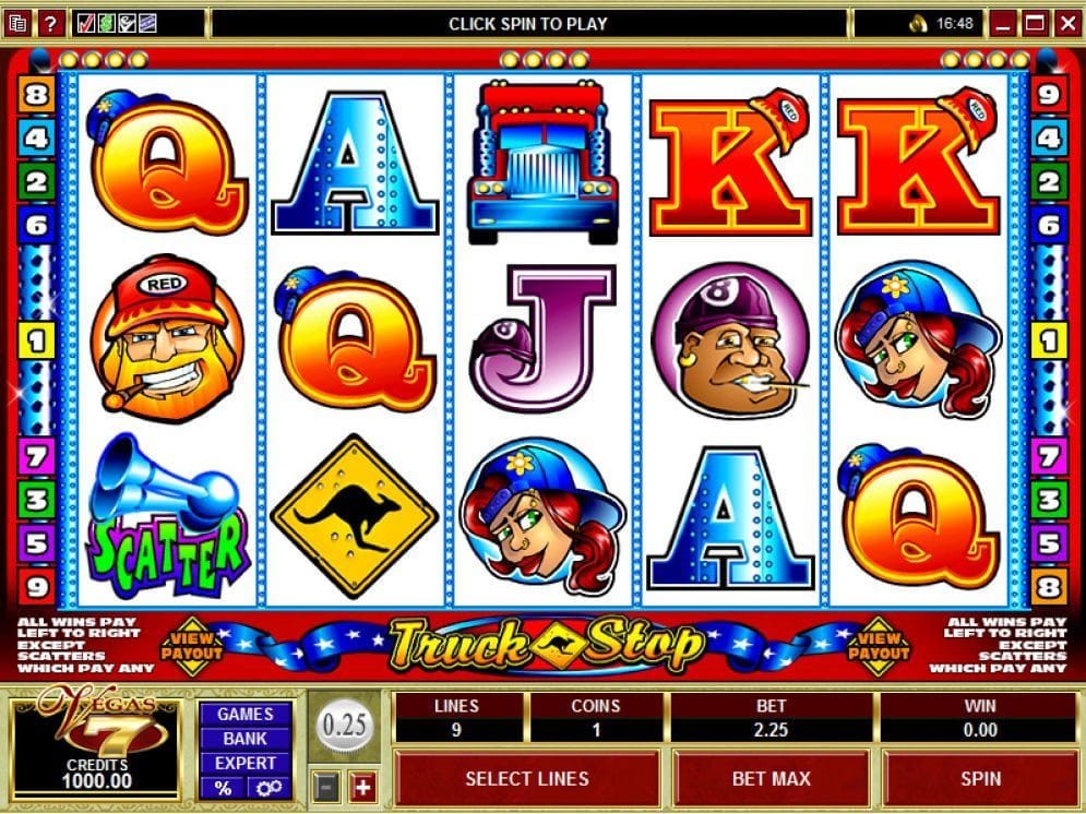 Truck Stop Geldspielautomat