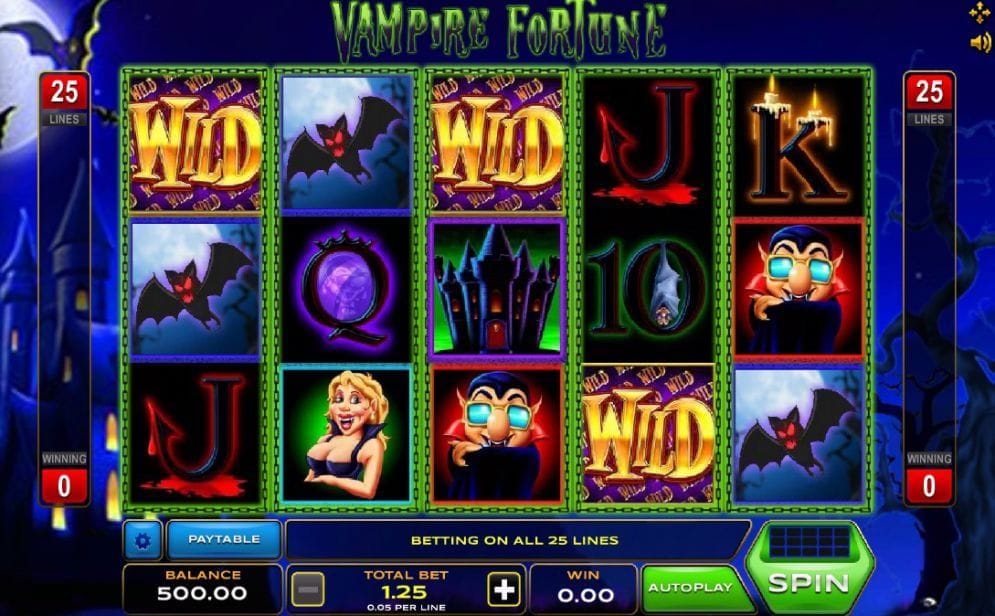 Vampire Fortune online Videoslot