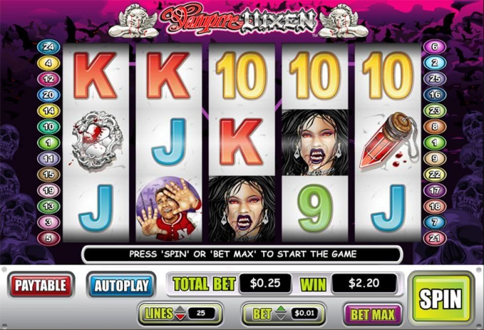 Vampire Vixen Vampire Vixen Video Slot