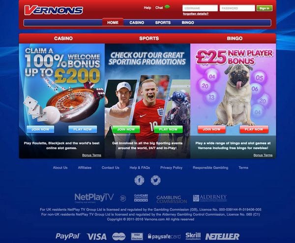 Vernons Casino im Test