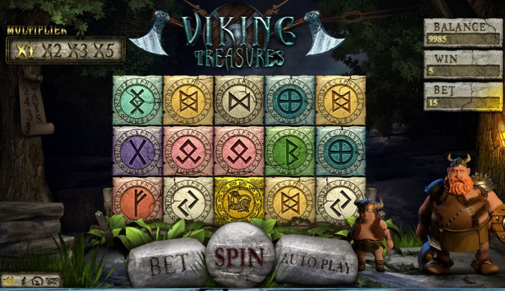 Viking Treasures online Videoslot