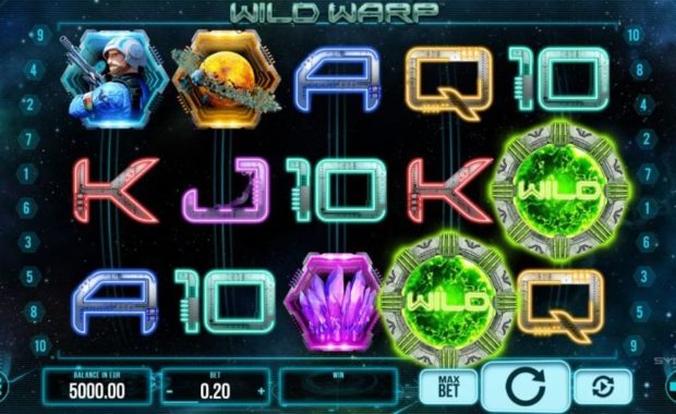 Wild Warp Automatenspiel kostenlos spielen