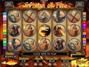 Wings of Fire Slotmaschine ohne Anmeldung
