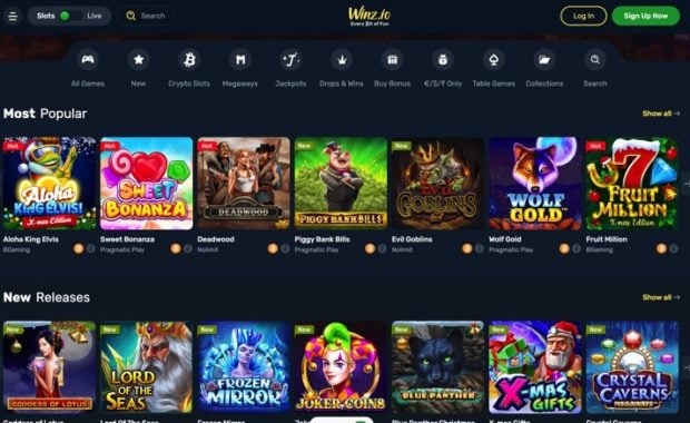 neue Crypto Casino Winz.io