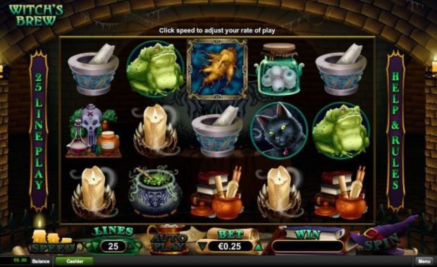Witch's Brew Automatenspiel online spielen